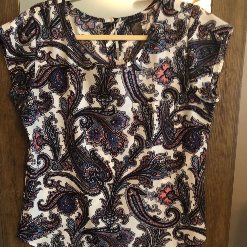 Paisley blouse from Ann Taylor